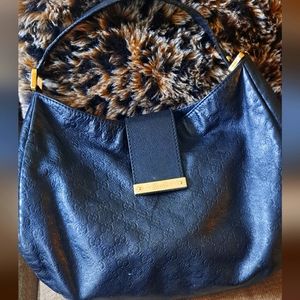Black Gucci hobo purse